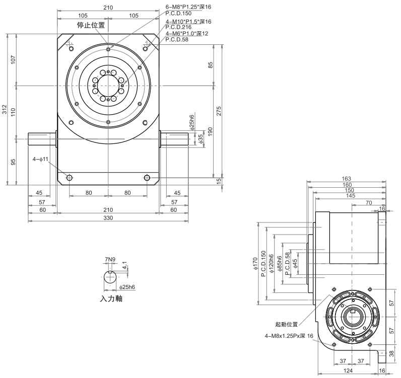 110DA分割器